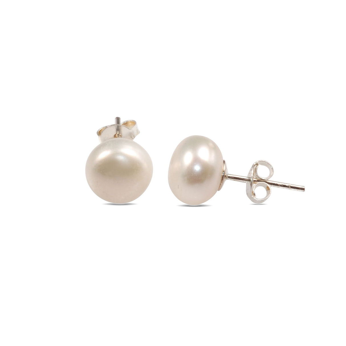 Pearl Earring 9mm S/S