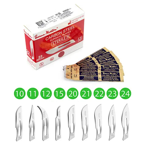 Scalpel Blades No24 10 Pack