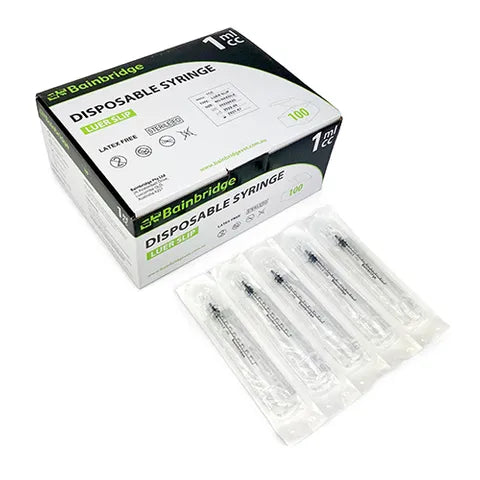 Syringe Disposable 3ml Box 100