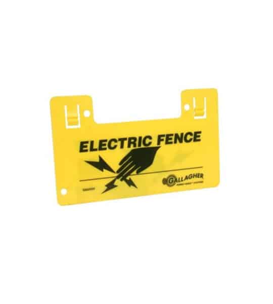 Warning Sign Double Sided