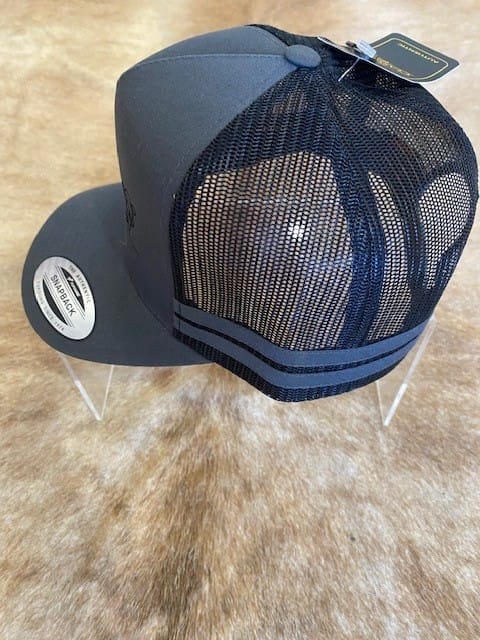 Flexfit Striped Hayes and Co Trucker - Fire Arms Logo
