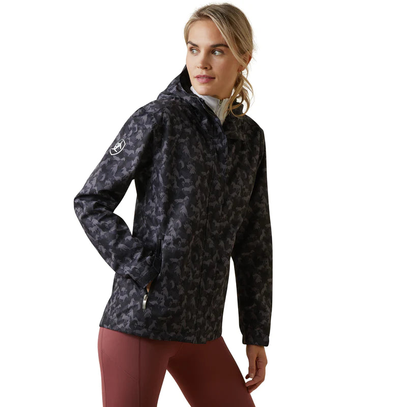 Ariat Womens Spectator H20 Jacket Periscope Camo Horse