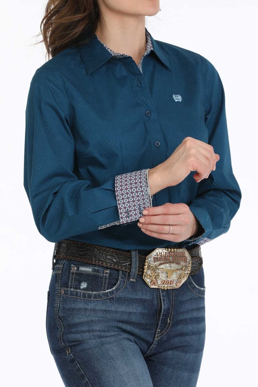 Cinch Stretch Womens LS Shirt