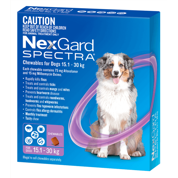 Nexgard Spectra 15.1-30kg 6pk