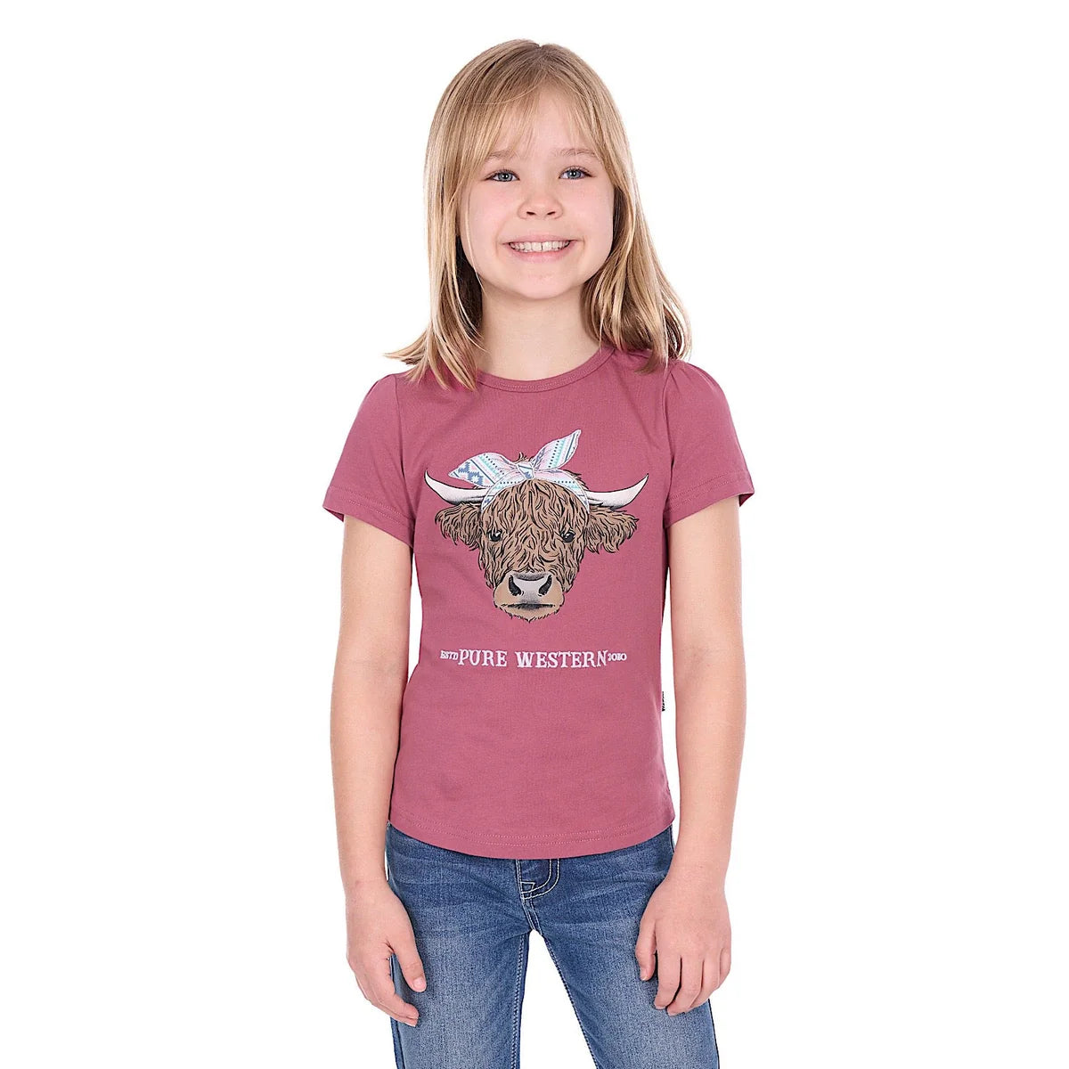 Pure Western Girls Estelle SS Tee