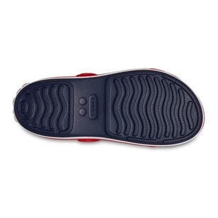 Crocs Kids Crocband Cruiser Sandal Navy & Varsity Red