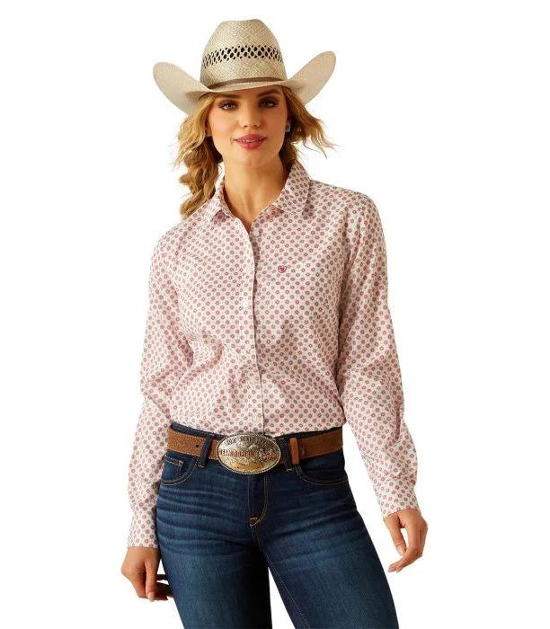 Ariat Womens Kirby Pro LS Shirt ELIO GEO
