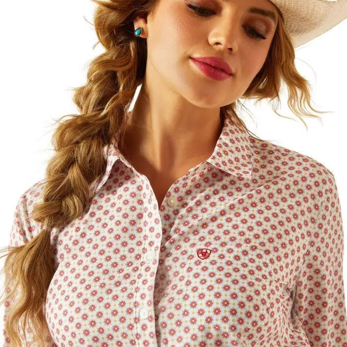 Ariat Womens Kirby Pro LS Shirt ELIO GEO
