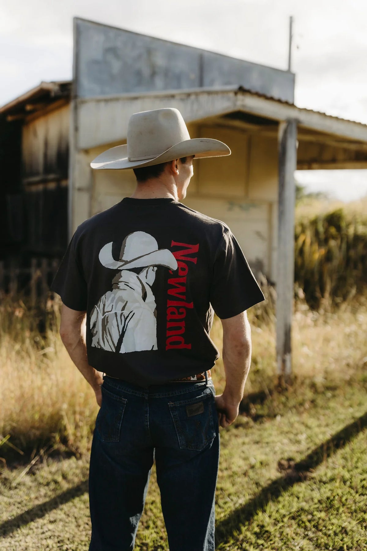 Newland Rural Outfitters - Lone Cowboy Tee