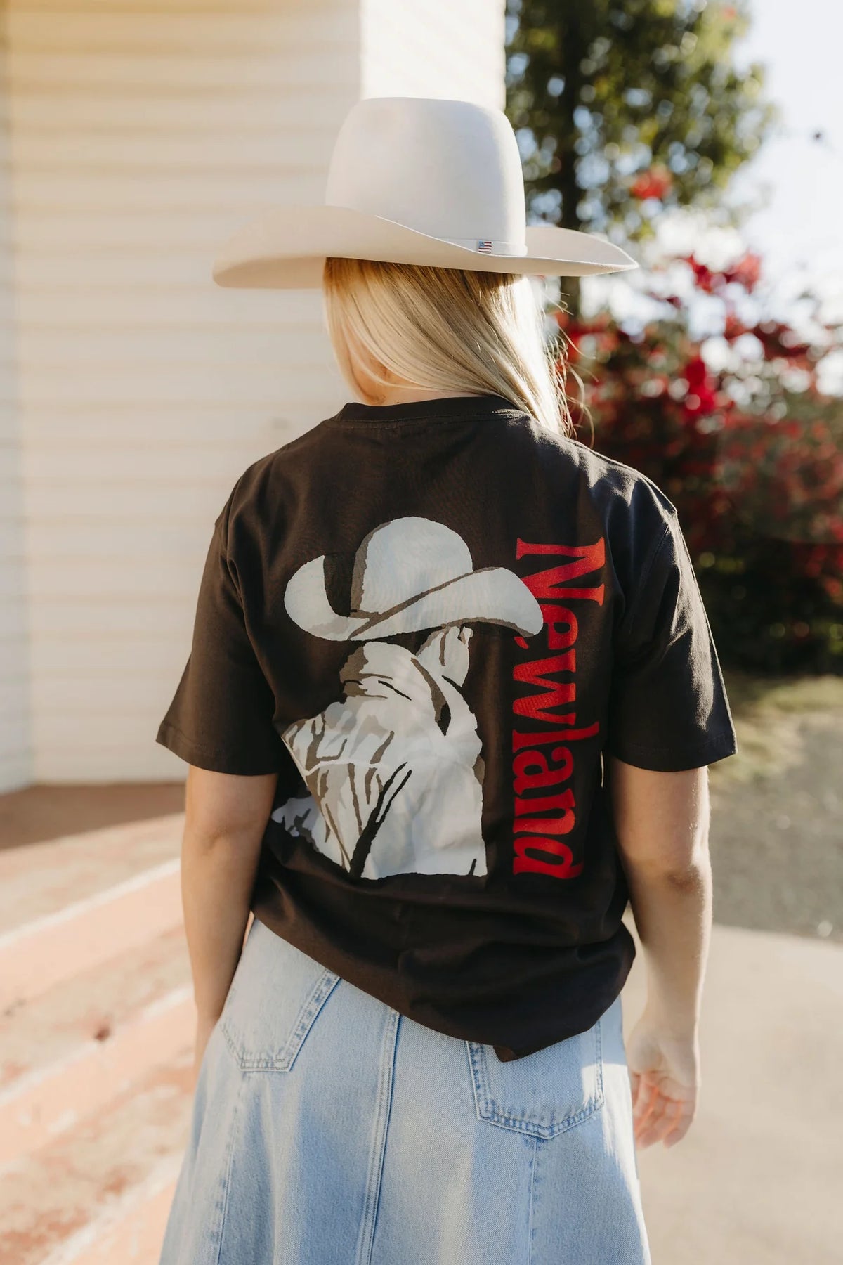 Newland Rural Outfitters - Lone Cowboy Tee