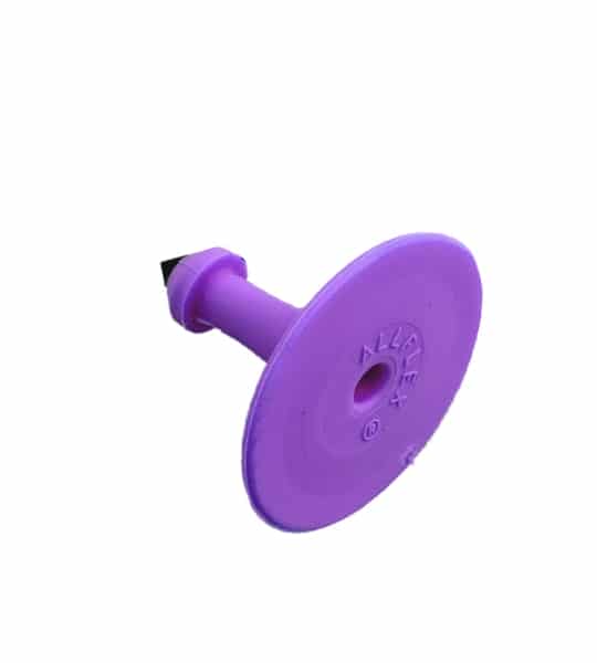 Allflex Button Male Purple