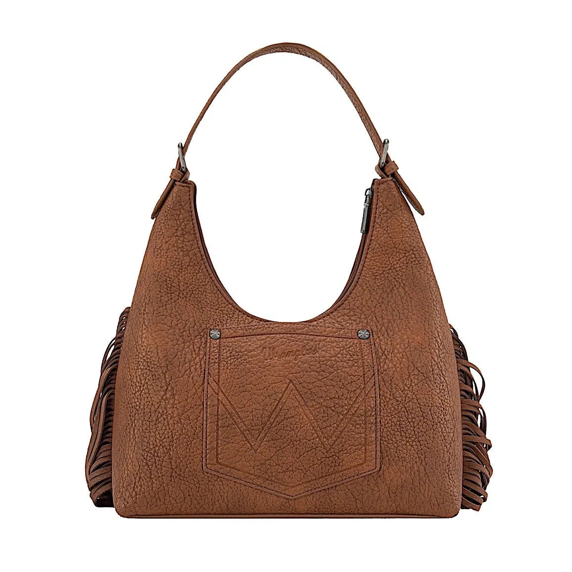 Wrangler Tooled Fringe Shoulder Bag