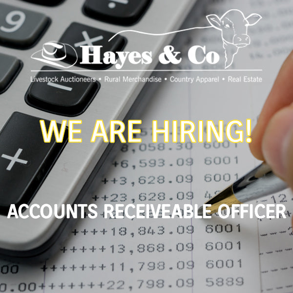 New Position Available – Accounts Receivable Officer