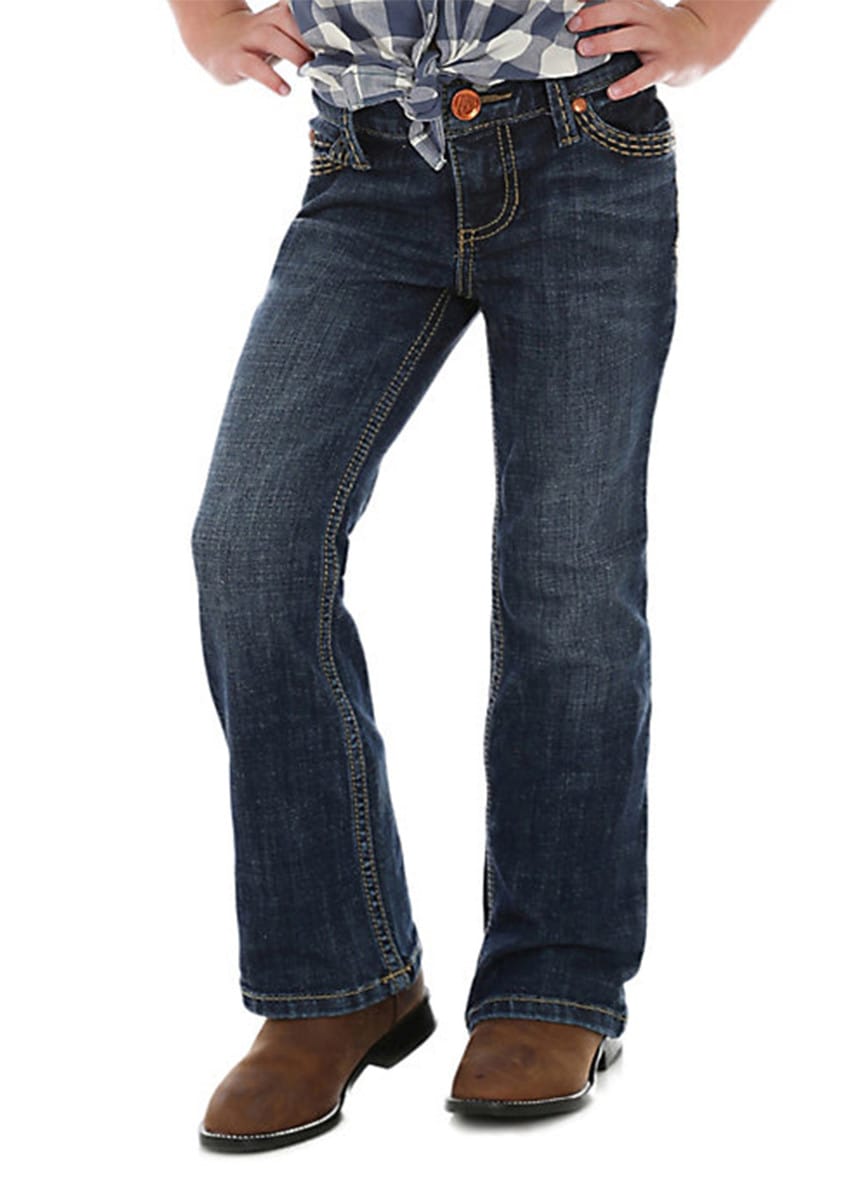 Wrangler Girls Retro Boot Cut Jeans - DENVER
