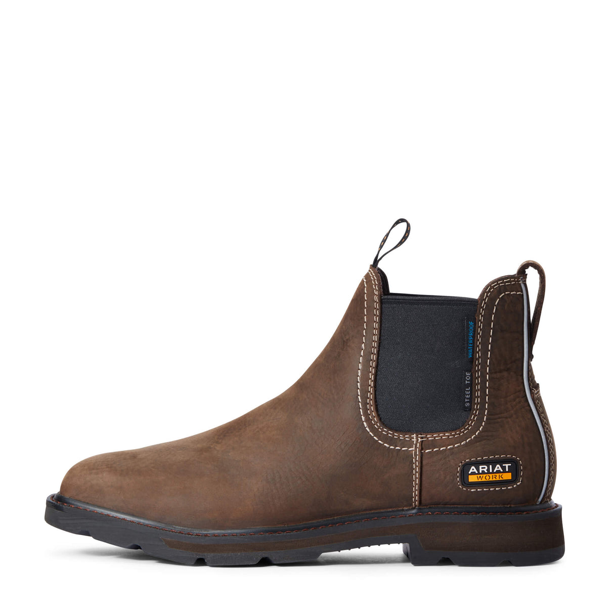 Ariat Mens Groundbreaker Chelsea Wide Square Toe H2O
