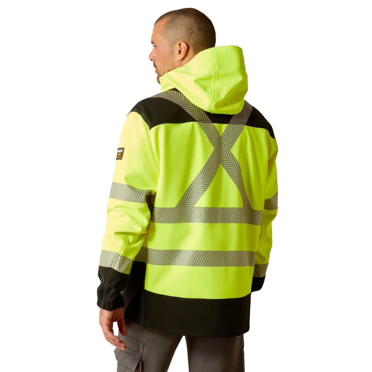 Ariat Mens Rebar Hi-Vis Softshell Jacket