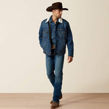 Ariat Mens Sherpa Lined Trucker Jacket