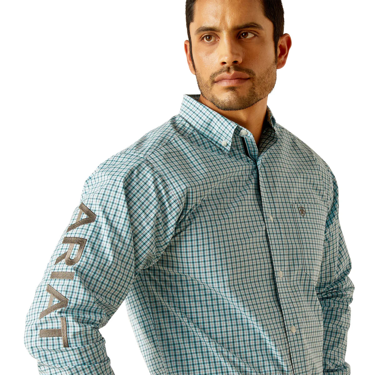 Ariat Mens Pro Team Graycen Fitted LS Shirt