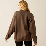 Ariat Womens Oversized Crew Sweatshirt