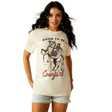 Ariat Womens Good To Be A Cowgirl SS Boyfriend Tee