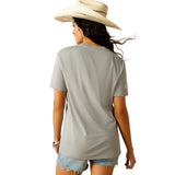 Ariat Womens Horseshoe Pocket SS Boyfriend Tee