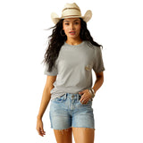 Ariat Womens Horseshoe Pocket SS Boyfriend Tee