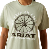 Ariat Womens Keep On Rollin SS Tee