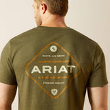 Ariat Mens Roped Diamond SS Tee