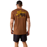 Ariat Mns BBQ Smoke SS Tee