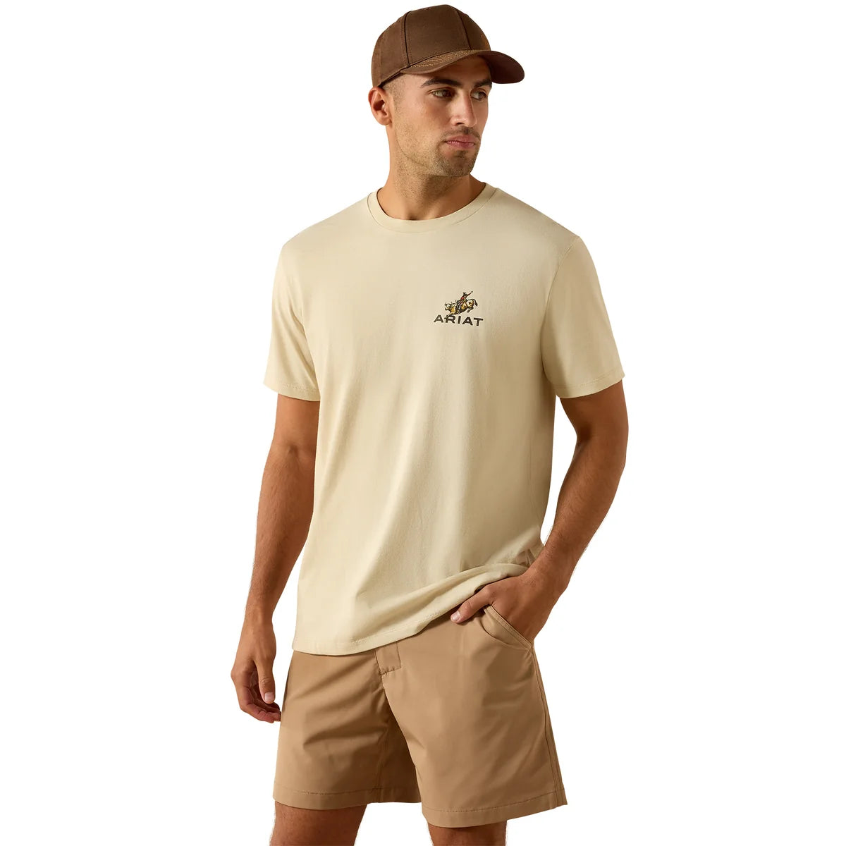 Ariats Mns Ride Em Cowboy SS Tee