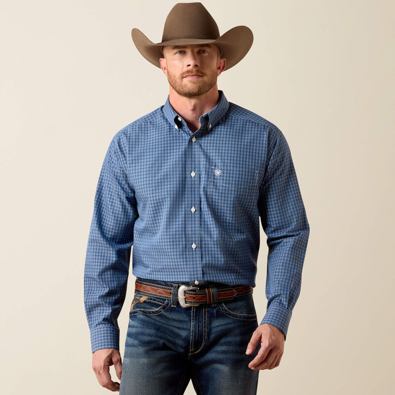 Ariat Mns Wrinkle Free Canyon Classic Fit LS Shirt