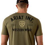 Ariat Mns Outline Shop SS Tee