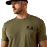 Ariat Mns Outline Shop SS Tee