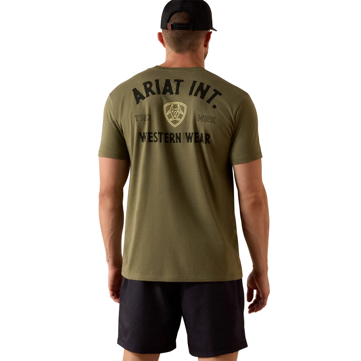 Ariat Mns Outline Shop SS Tee