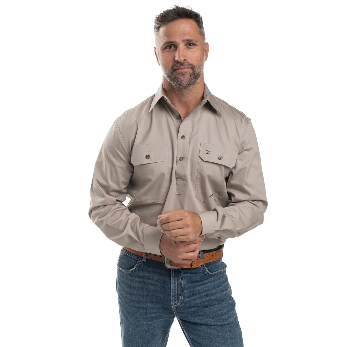Mens Cameron Workshirt LS 1/2