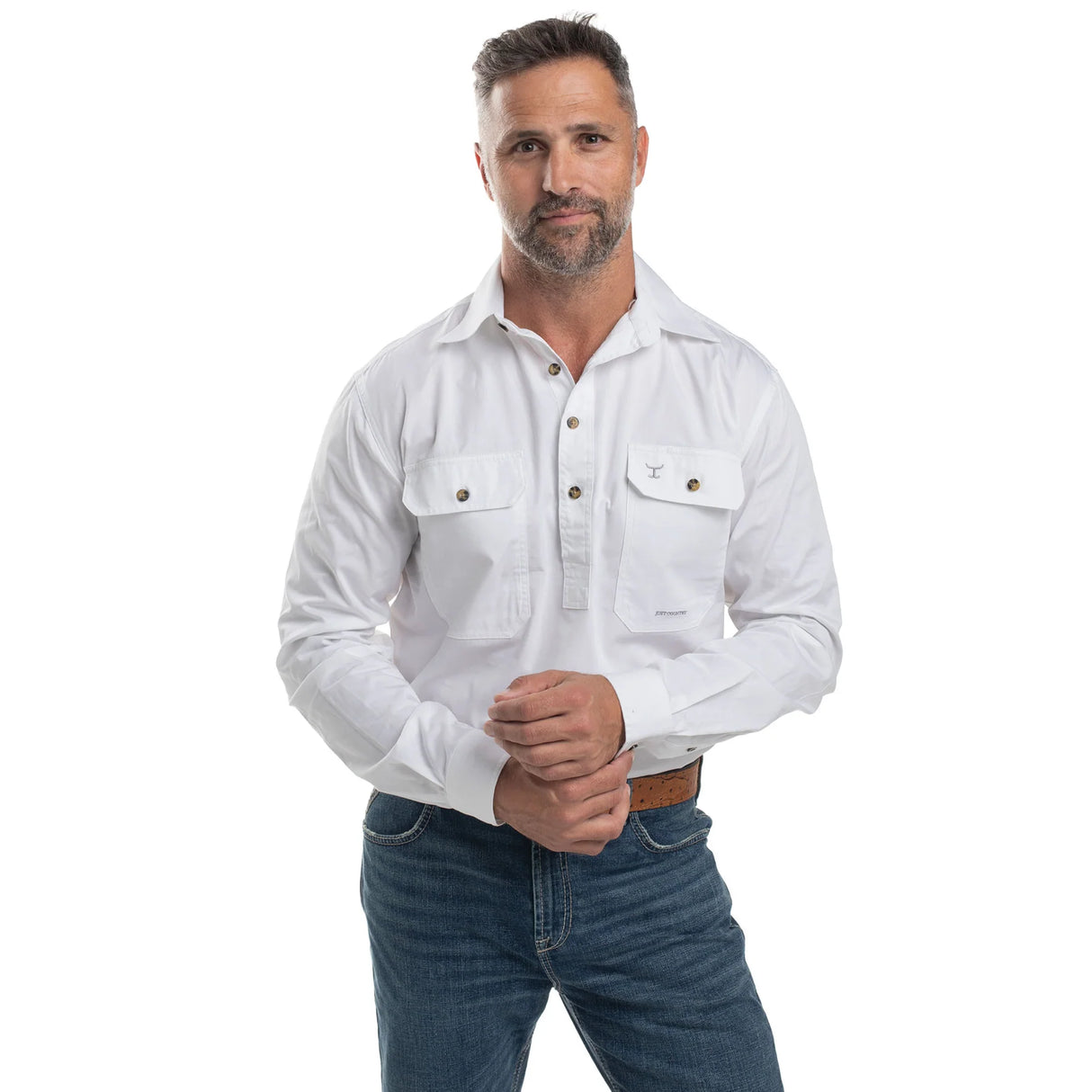 Mens Cameron Workshirt LS 1/2