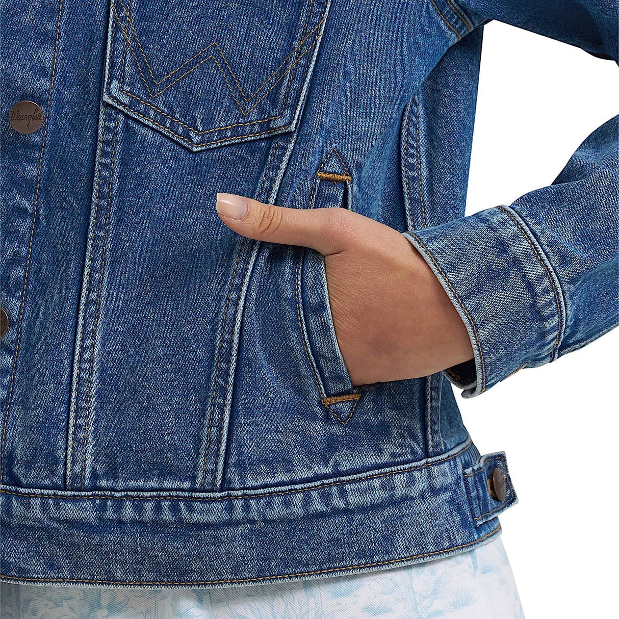 Wrangler Womens Classic Denim Jacket