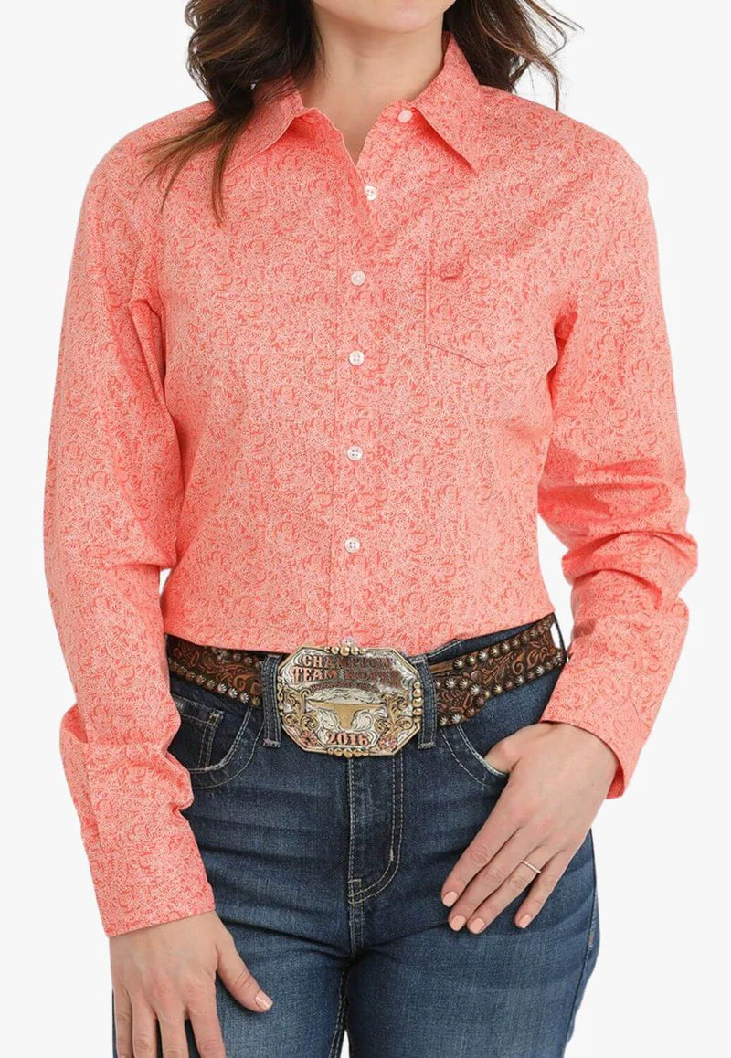 CINCH LADIES LS SHIRT