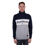 Wrangler Mens Edward Zip Pullover