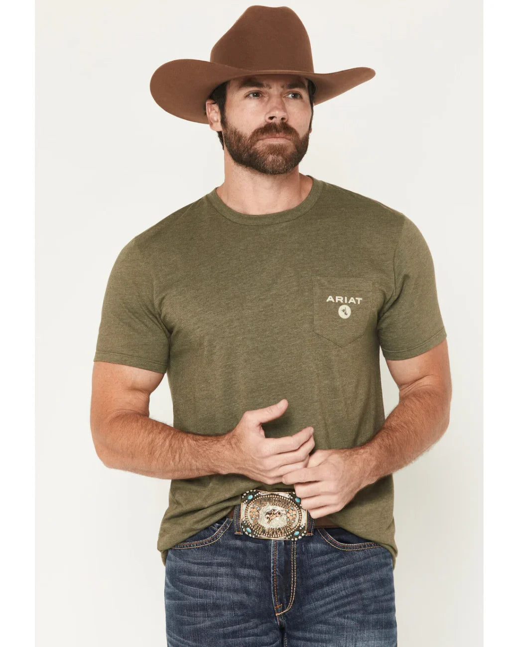 Ariat Mens Roped Diamond SS Tee