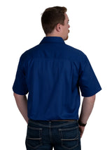 JC Mens Eddie SS F/B Workshirt