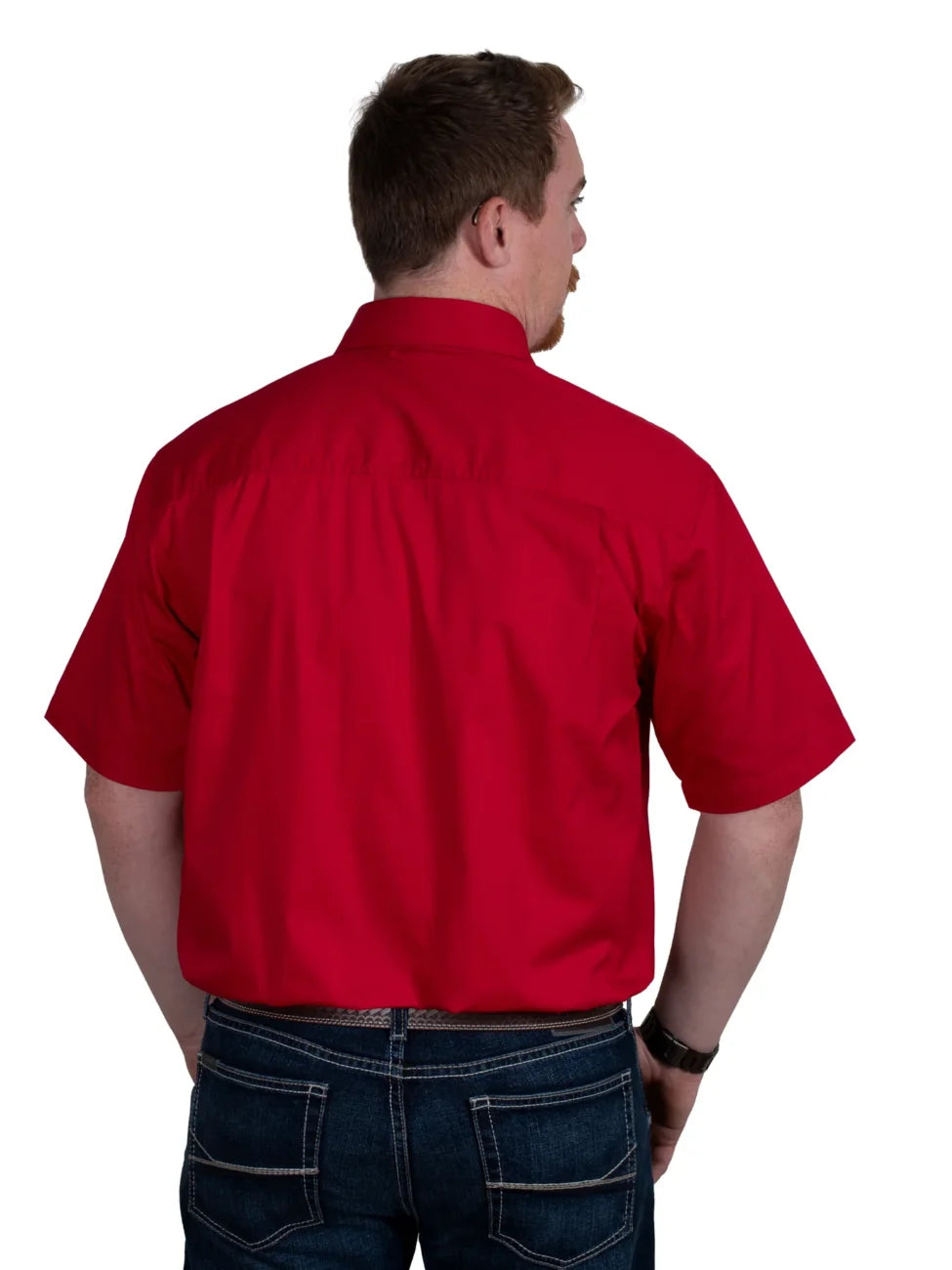 JC Mens Eddie SS F/B Workshirt