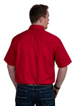 JC Mens Eddie SS F/B Workshirt
