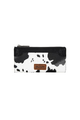 Wrangler Cow Print Slim Wallet