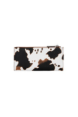 Wrangler Cow Print Slim Wallet