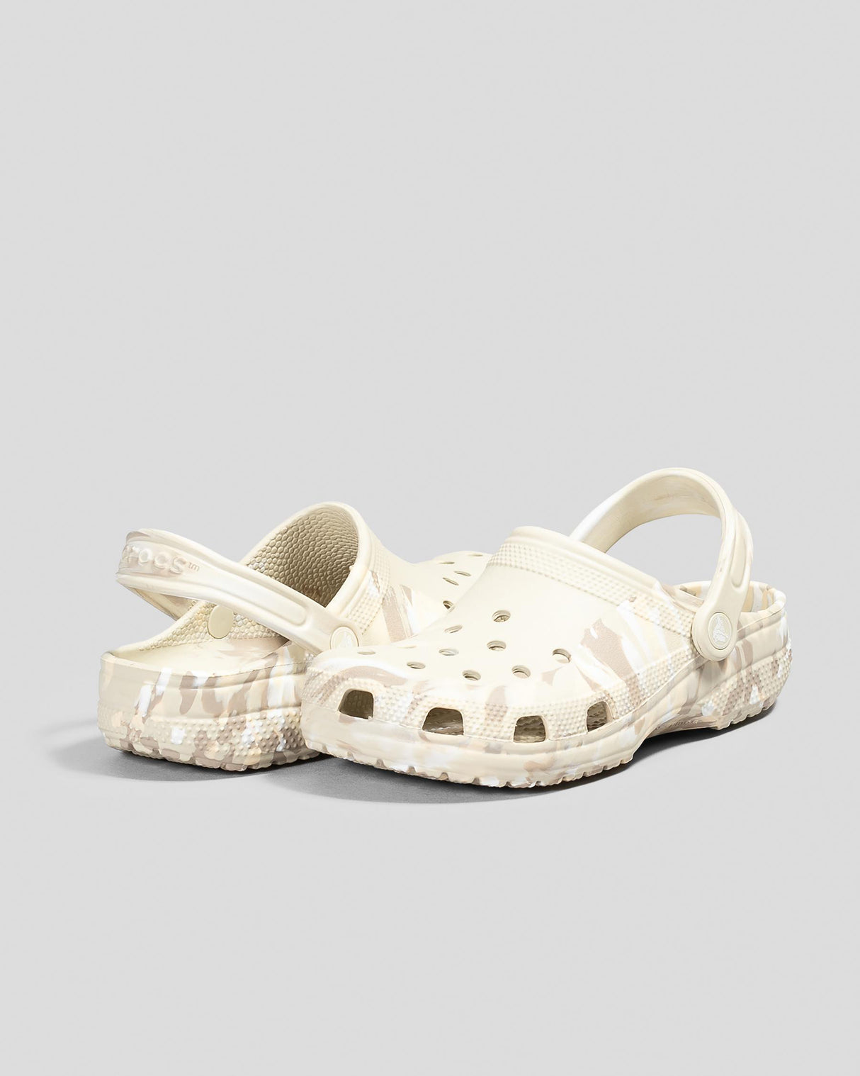 CROCS Classic Marbled Bone Multi