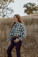Gabby - Khaki Check