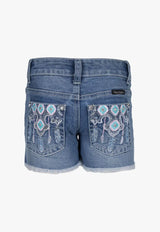 Pure Western Girls Bailey Denim Short