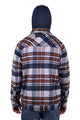 Wrangler Mens Reid Wool Shirt Jacket