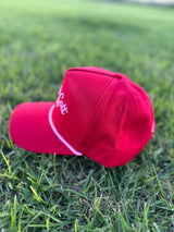 Red American Style Cap